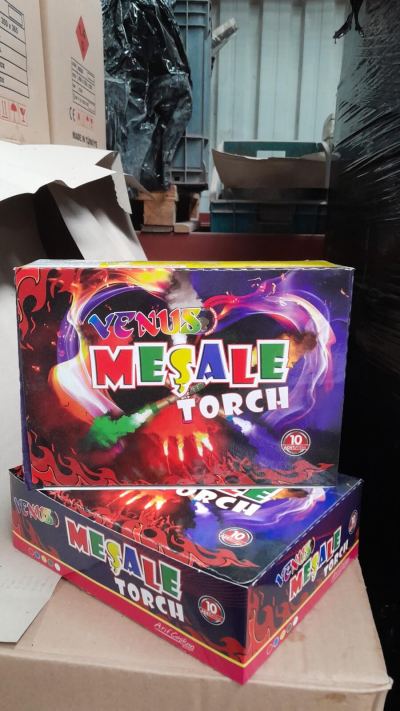 Troy Marka Beyaz Işıklı Meşale - Adet Fiyatı 15,50 TL